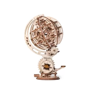 The Kinetic Globe - Puzzle mecánico de madera, 205 piezas