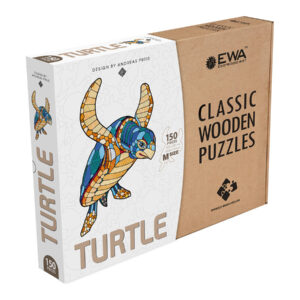 barevné želví puzzle pro děti, chlapce a dívky 150 dílků