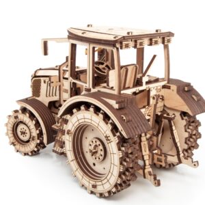 regalo original del puzzle tractor mecánico