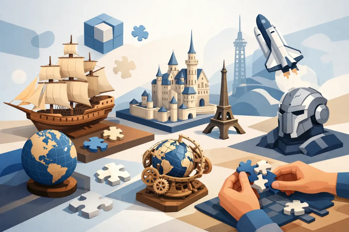 10 migliori puzzle 3D adulti da scegliere