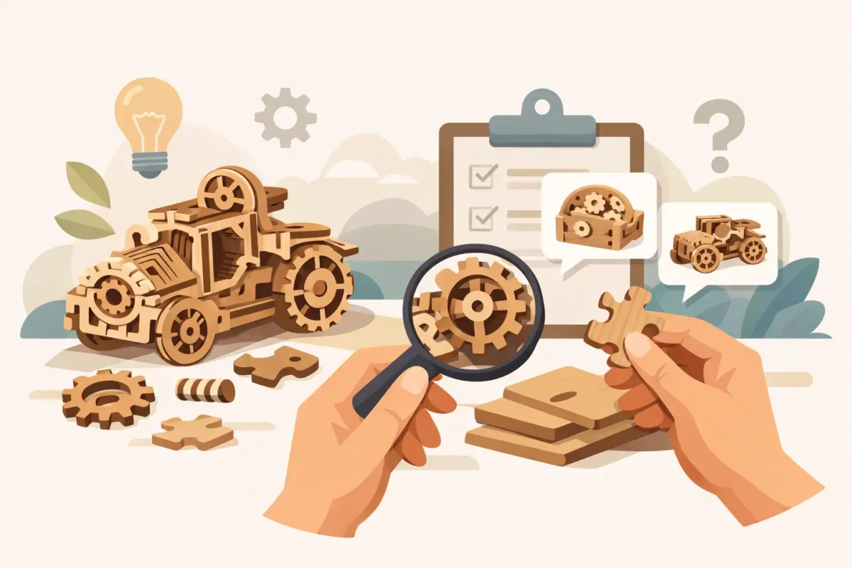 Guida puzzle meccanici legno: come scegliere