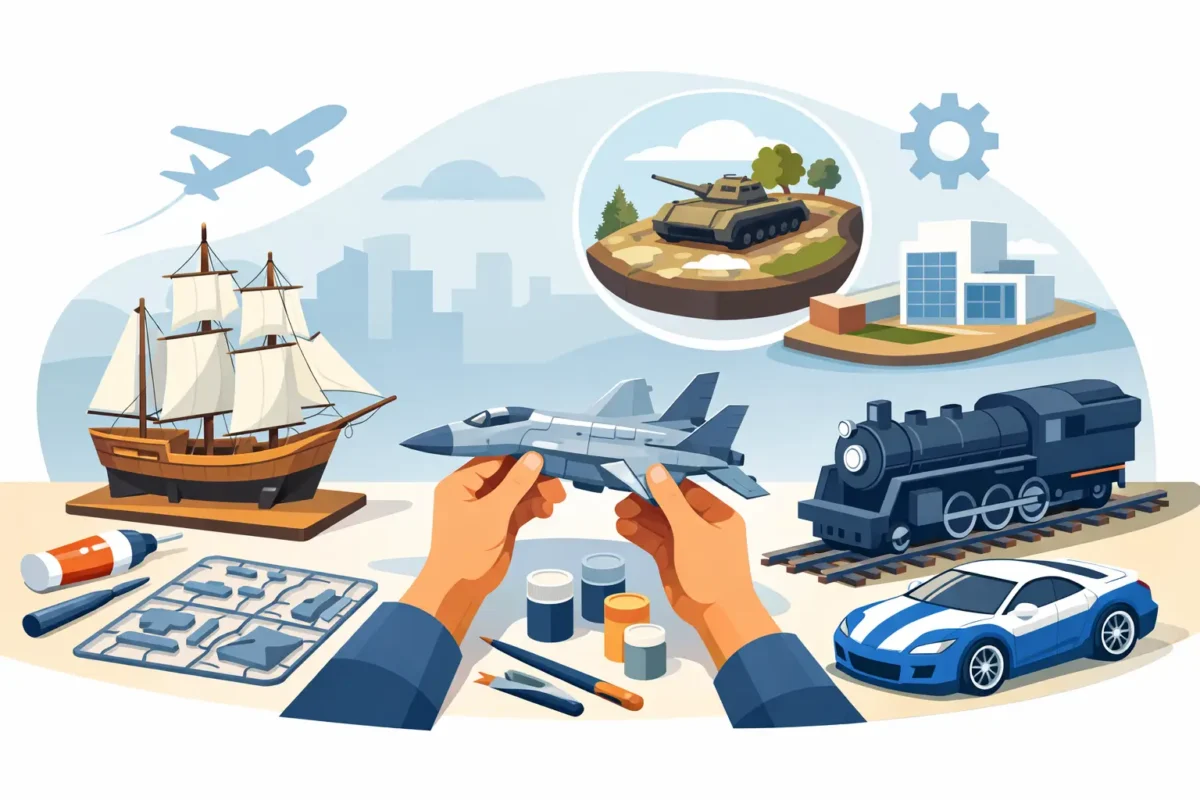 Modellismo da costruire adulti: come scegliere