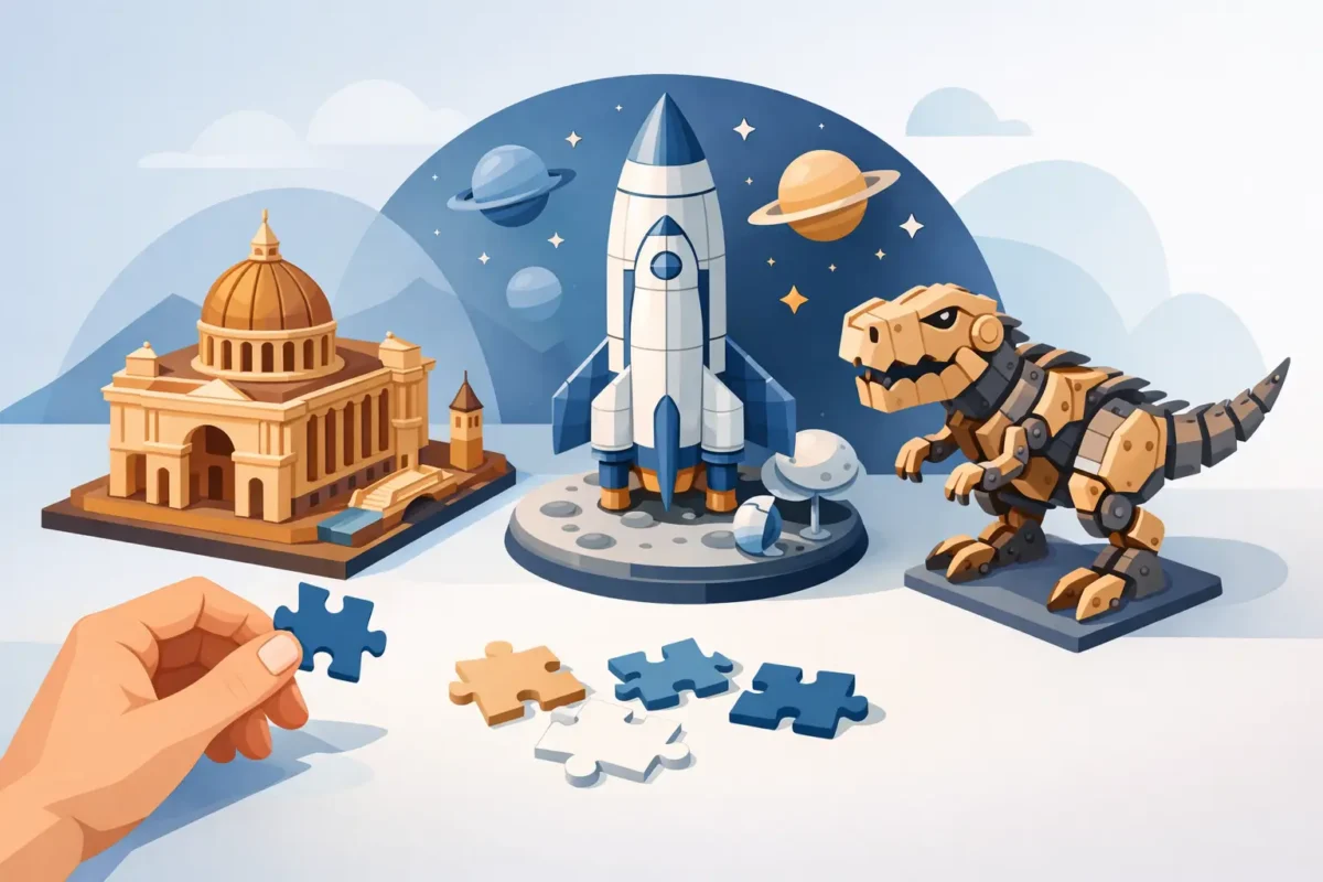 Które puzzle 3D wybrać na początek