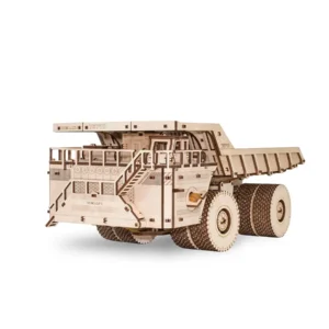 BELAZ 75710 truck mechanical 3D wooden puzzle, 453 pieces