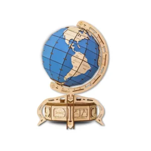 3D Wooden Mechanical Globe Puzzle, 393 pieces