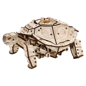 Turtle - 3D wooden mechanical puzzle, 269 pieces