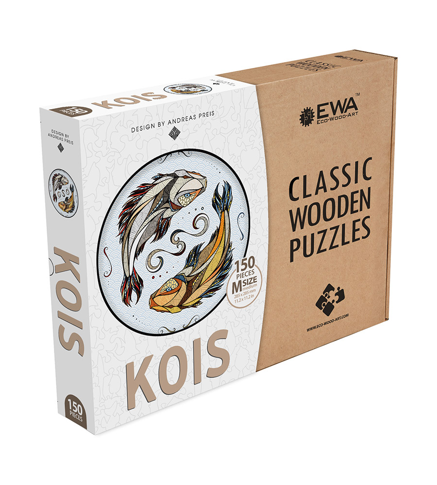 Chameleon 2D Wooden Jigsaw Puzzle, 111 pieces