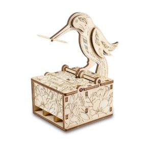 Wooden Toothpick Holder Bird - 37 pieces